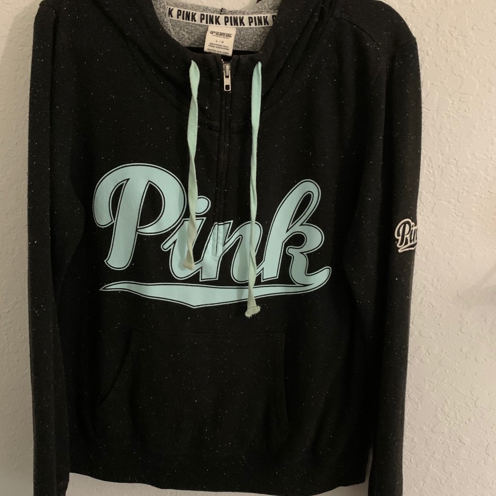 Pink zip up